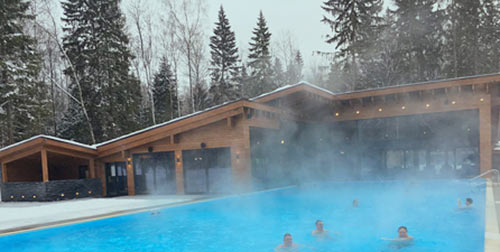 открытый бассейн ЛЕС Арт Резорт LES Art Rezort