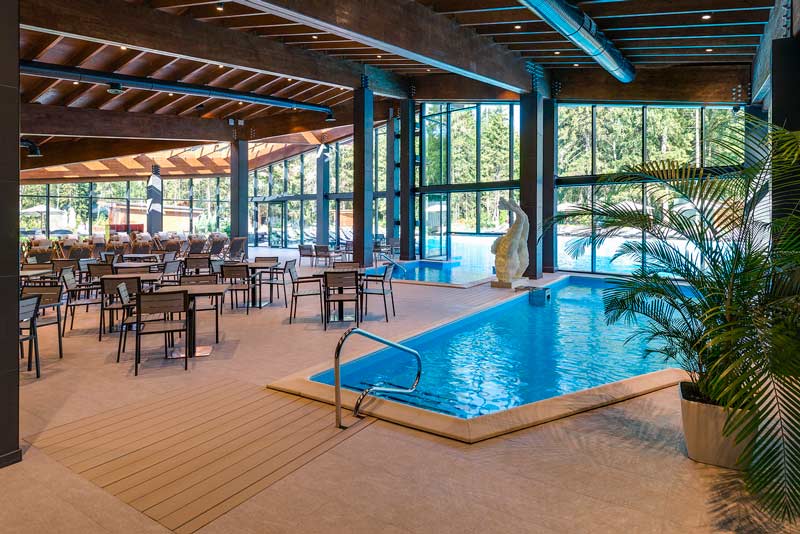 детский бассейн лес арт резорт