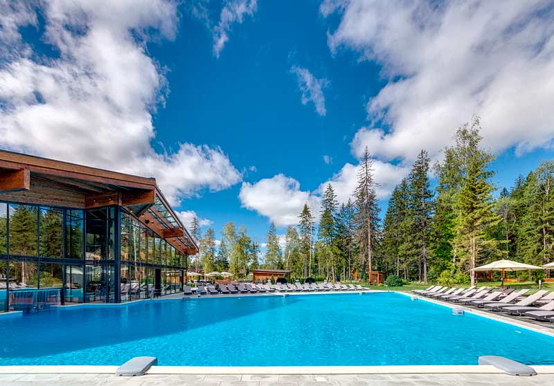 открытый всесезонный бассейн aquarium