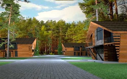 Двухэтажные номера Таунхаус &laquo;FAMILIA&raquo;